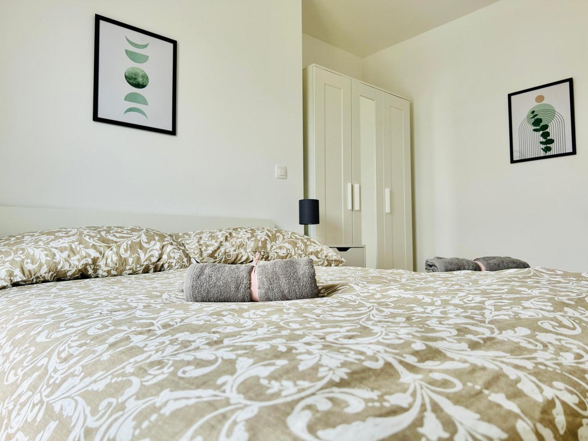 Modern Apartment With Balcony & Free Parking - Nearby Metro Vienna Luaran gambar