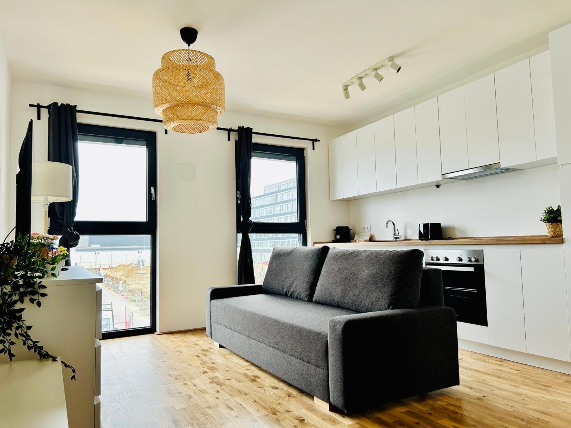 Modern Apartment With Balcony & Free Parking - Nearby Metro Vienna Luaran gambar