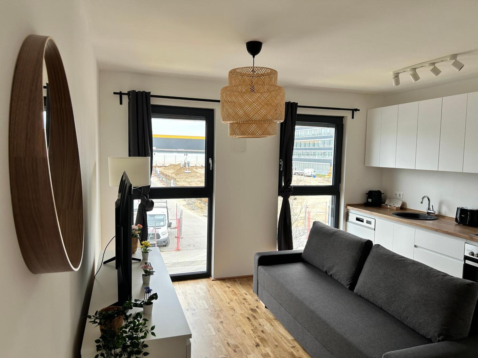 Modern Apartment With Balcony & Free Parking - Nearby Metro Vienna Luaran gambar