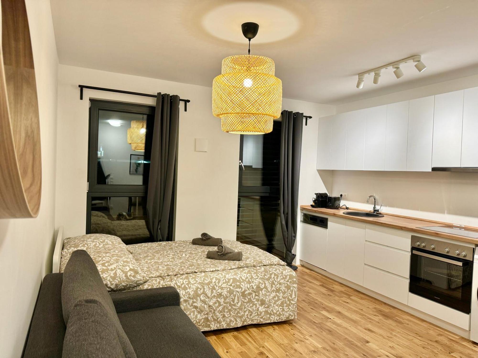 Modern Apartment With Balcony & Free Parking - Nearby Metro Vienna Luaran gambar